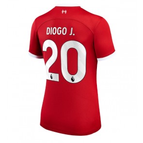 Liverpool Diogo Jota #20 Dámské Domácí Dres 2023-24 Krátký Rukáv